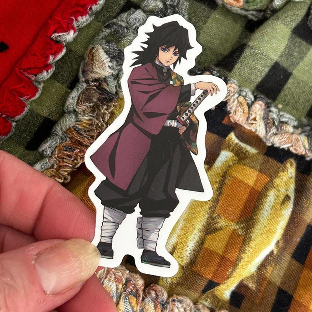 Demon Slayer Giyu Tomioka Waterproof Vinyl Sticker Decal